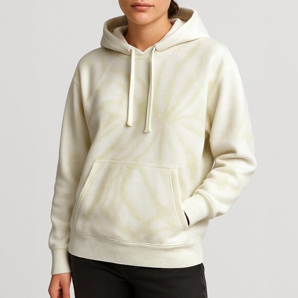 REFORMATION JEANS | Womens Tie Dye Swirl Hoodie Pistachio & Cream Tornad… - Picture 1 of 10